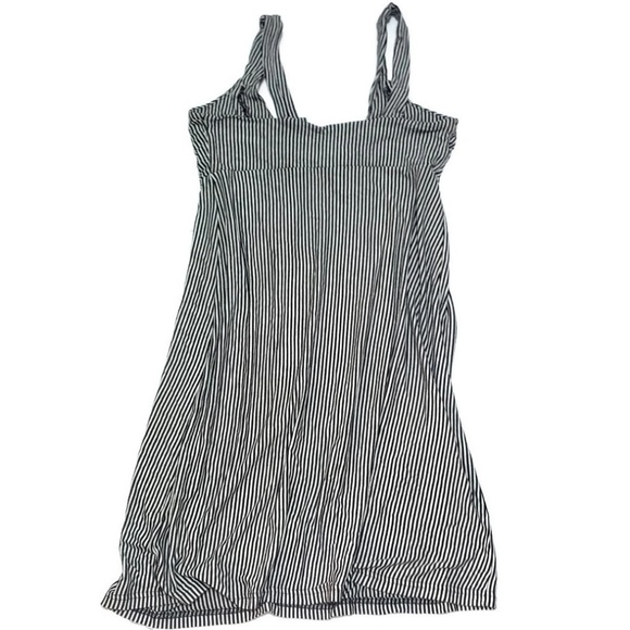 👻GUESS black and white stripe dress - Picture 4 of 5